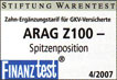 Finanaztest ARAG Z100
